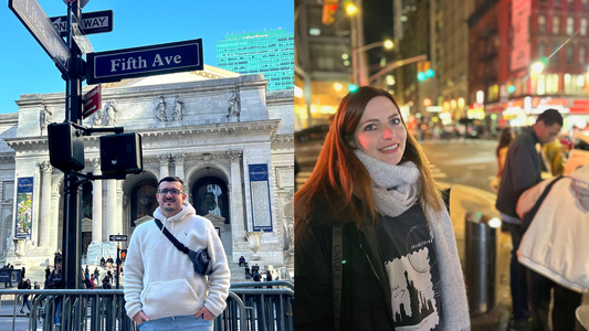 Boston und New York T-Shirt