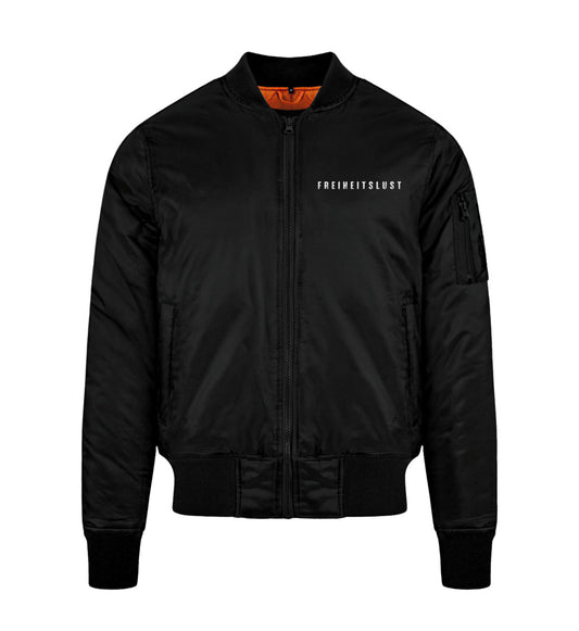 coole Bomberjacke schwarz