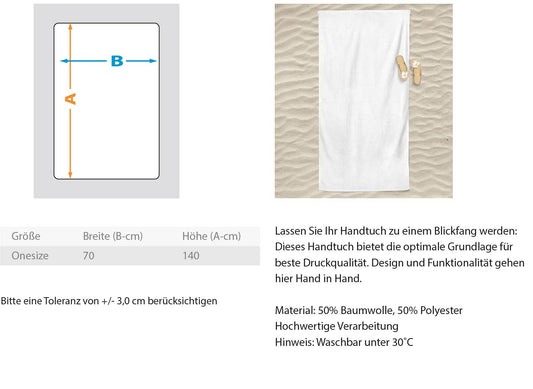 Großes Strandtuch