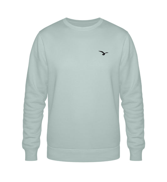 Caribbean Blue-Sweatshirt Logo Brust