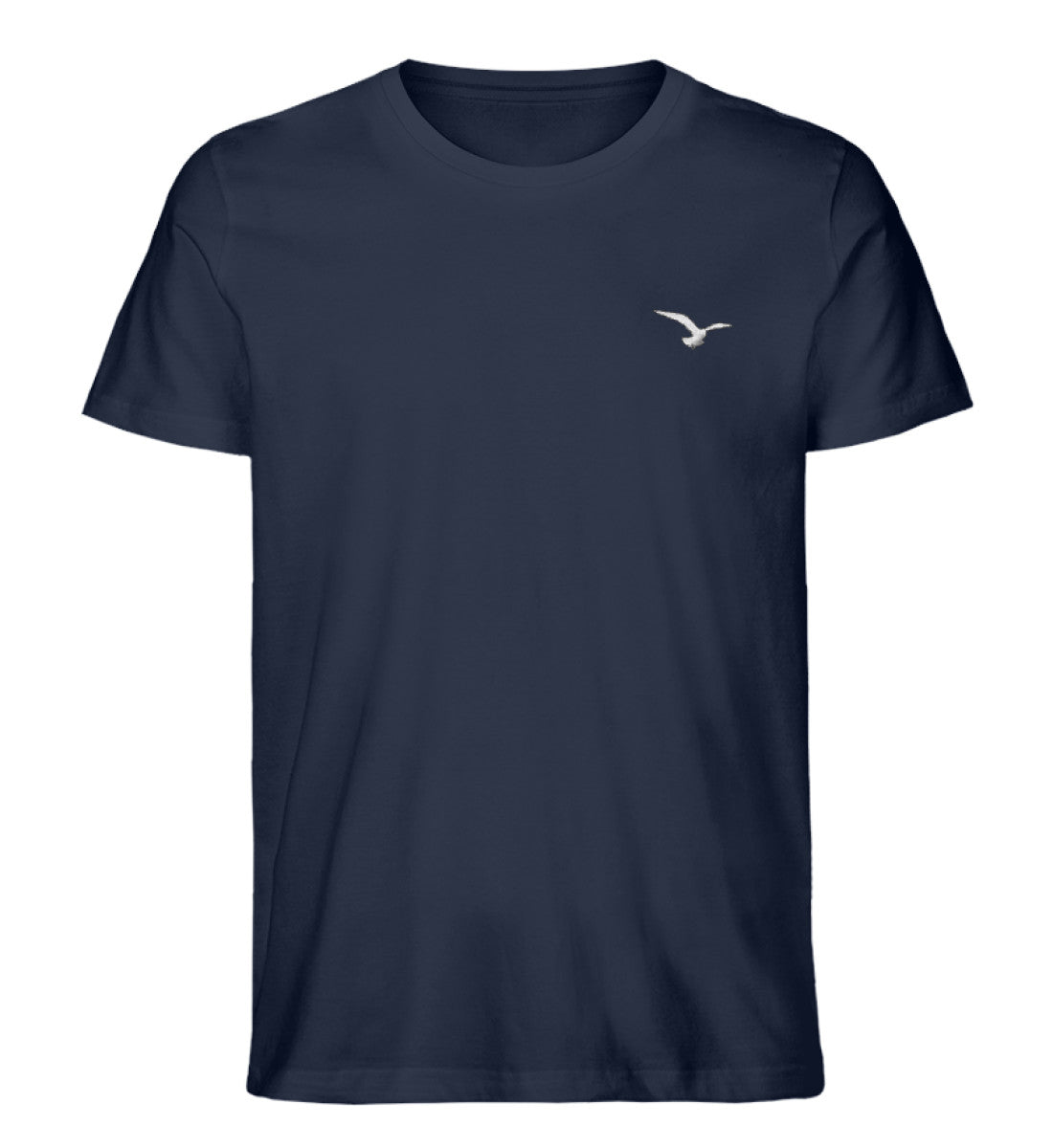 French Navy-Herren Tshirt Logo Stick