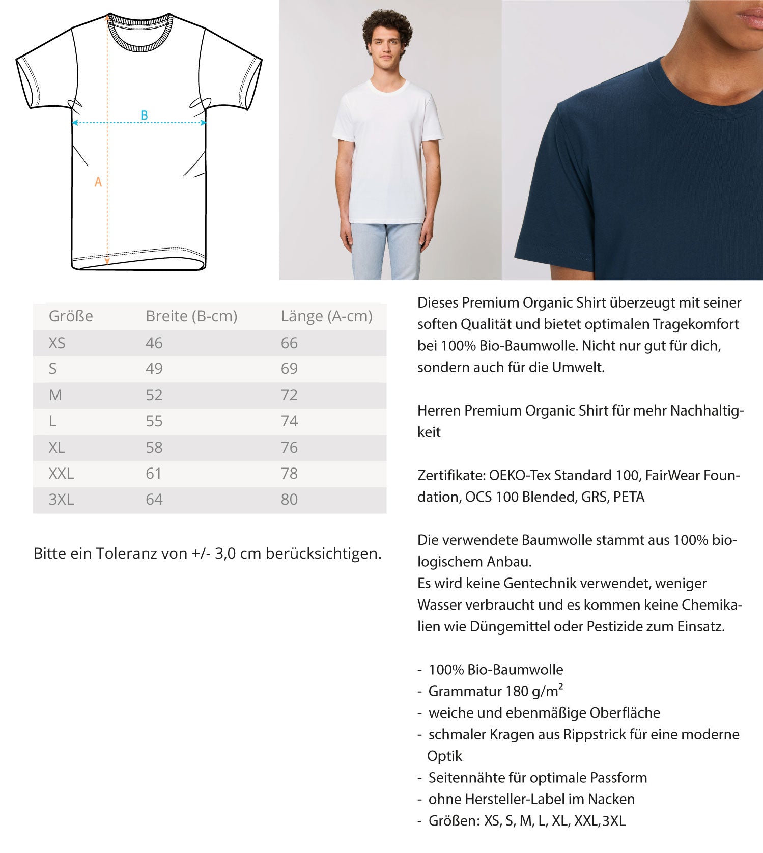 Outdoor Shirt Größen