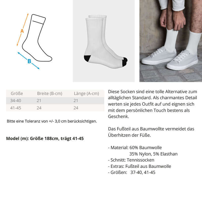 Wandersocken Größen definieren Socken