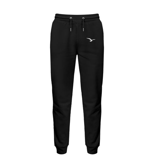 Schwarz-Jogging Hose Logo Adler