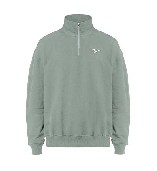 Camping Half Zip Sweater