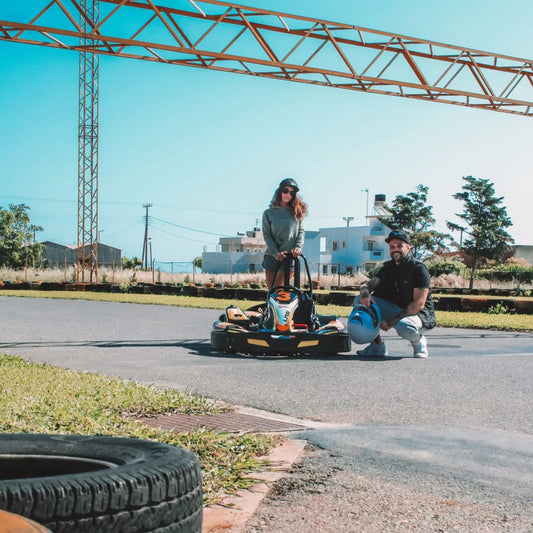 GoKart Bahn in Griechenland