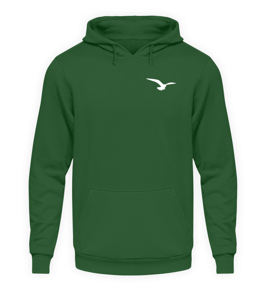 Dunkelgrün Hoodie