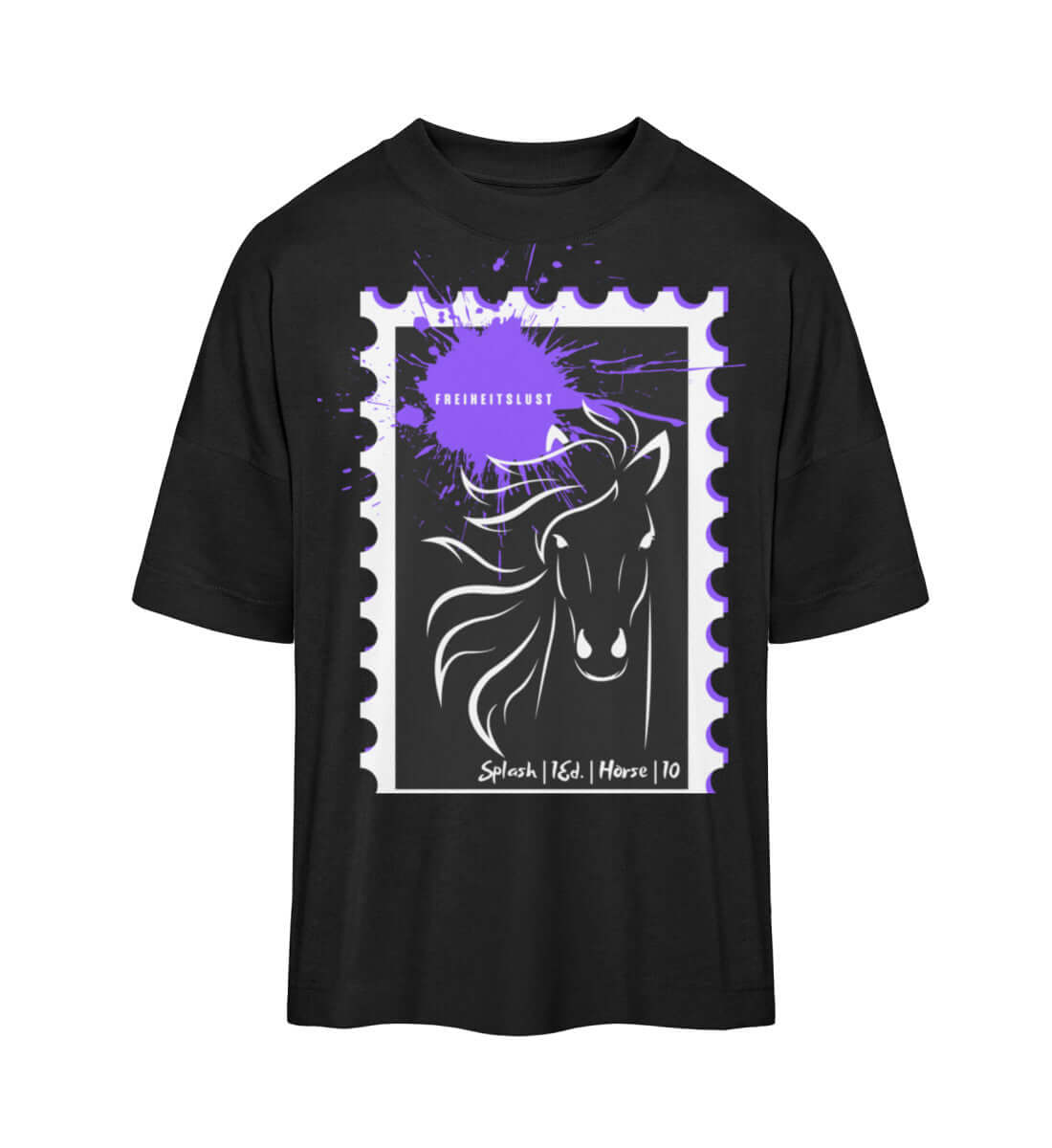 Pferd T-Shirt als Briefmarkenmotiv