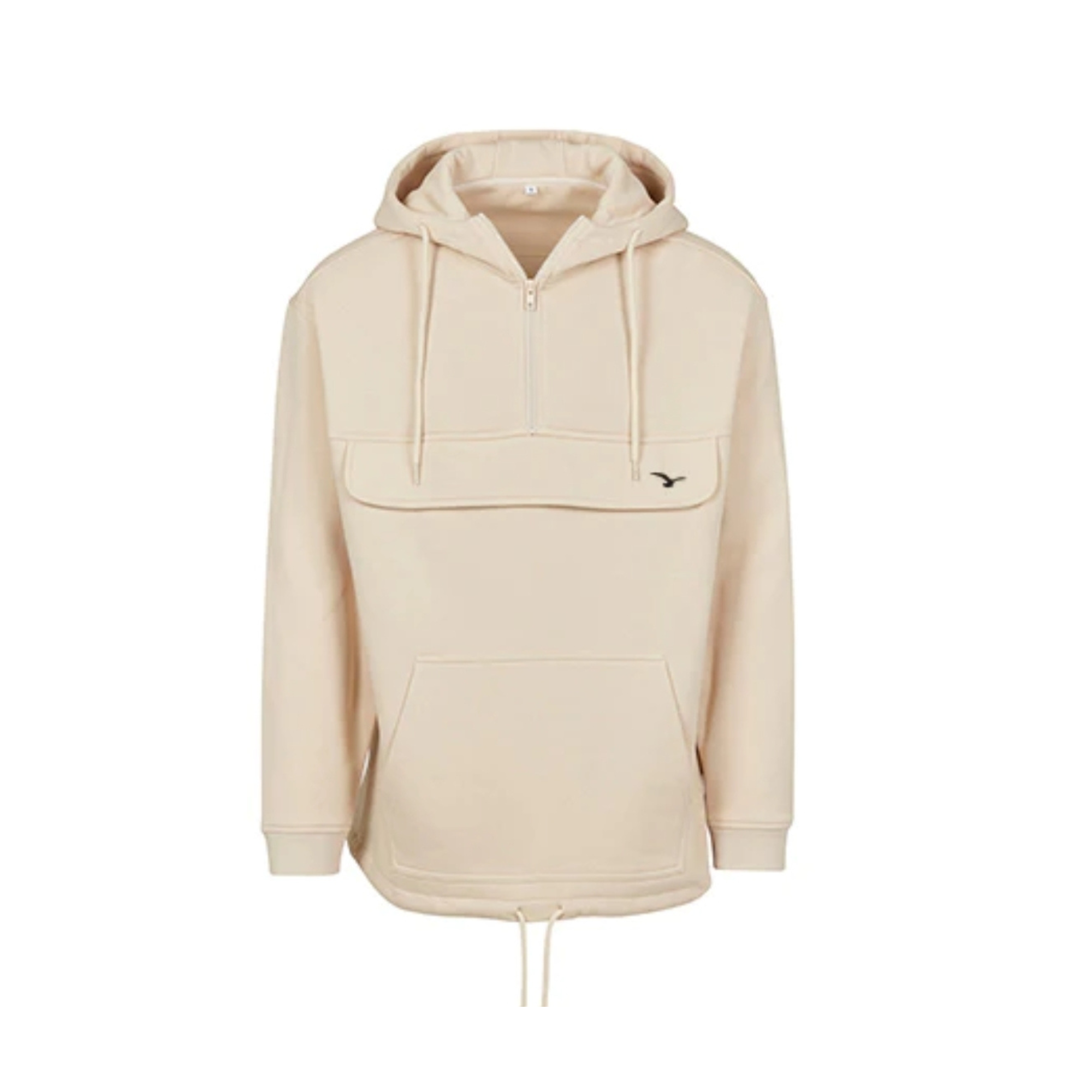 Pull Over Hoodie Herren Sand Farbe