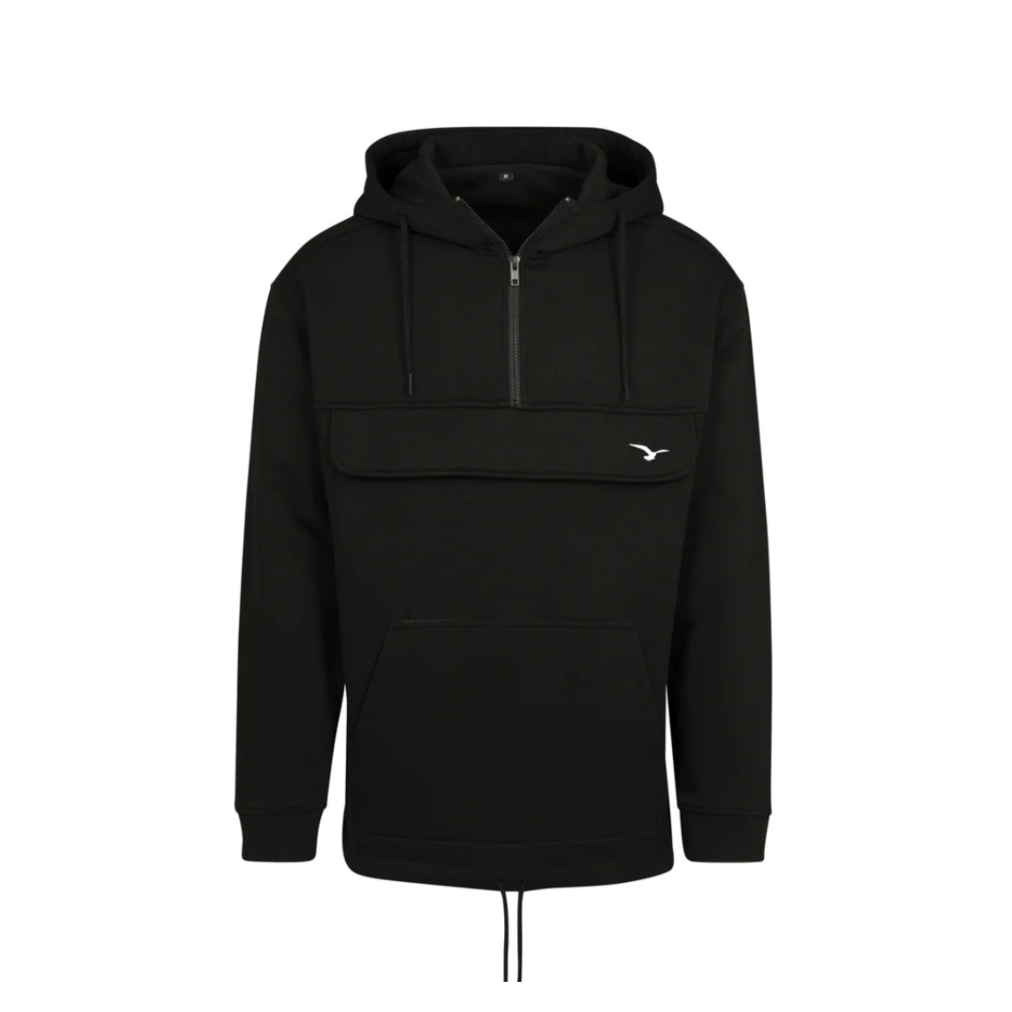 Pull Over Hoodie Herren Schwarz Farbe