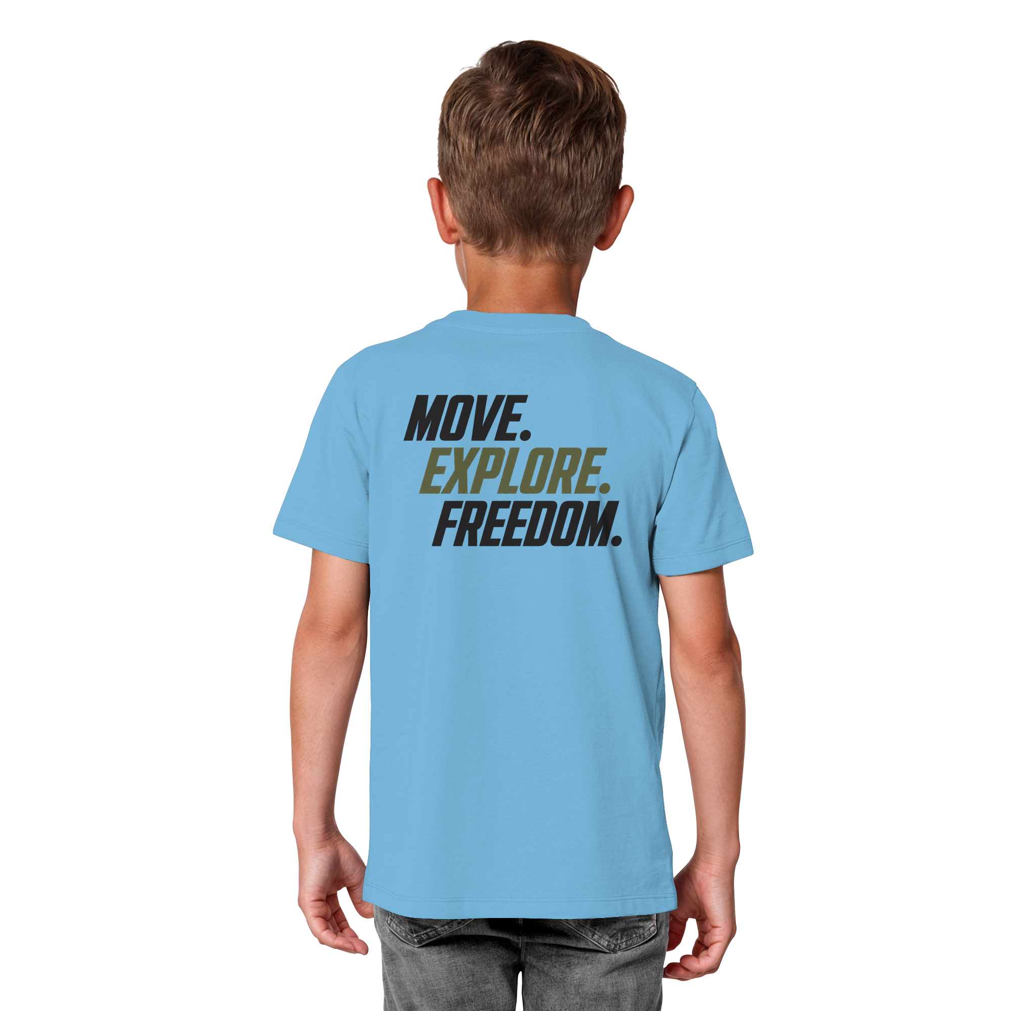 Kids T-Shirt - Move.Explore.Freedom