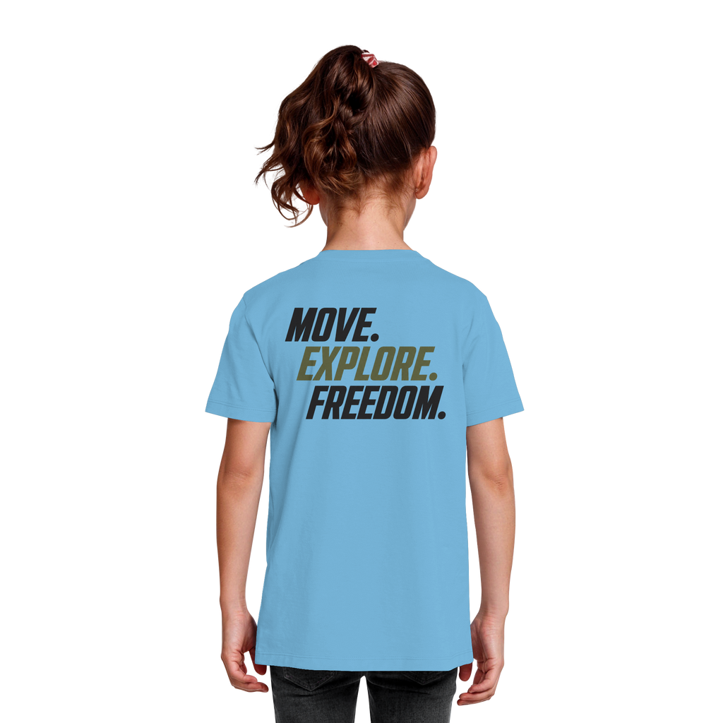 Kids T-Shirt - Move.Explore.Freedom