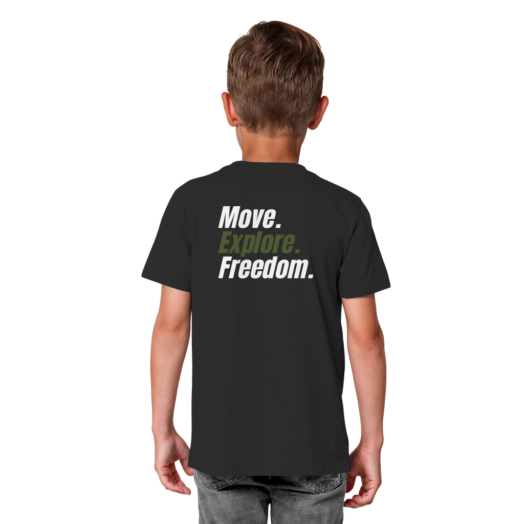 Kids T-Shirt - Move.Explore.Freedom