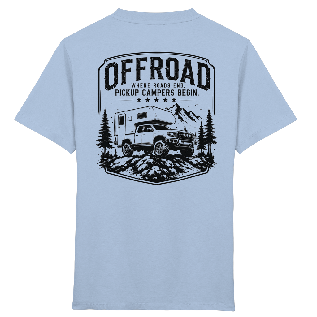 Offroad Camper Kids T-Shirt - Where Roads End