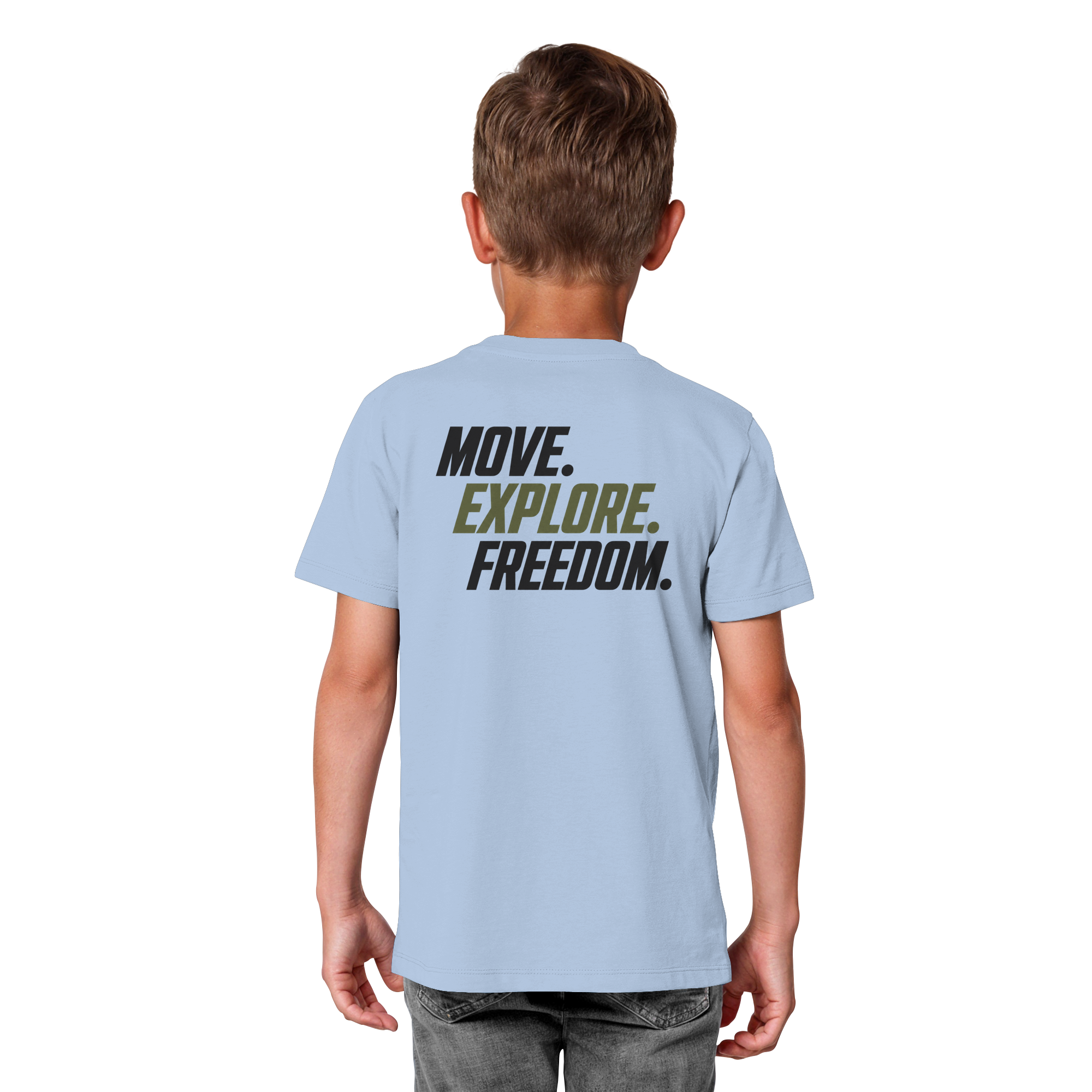 Kids T-Shirt - Move.Explore.Freedom
