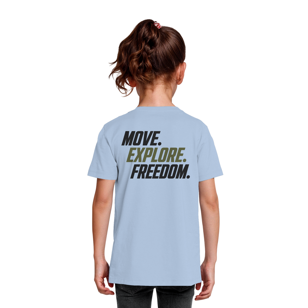 Kids T-Shirt - Move.Explore.Freedom