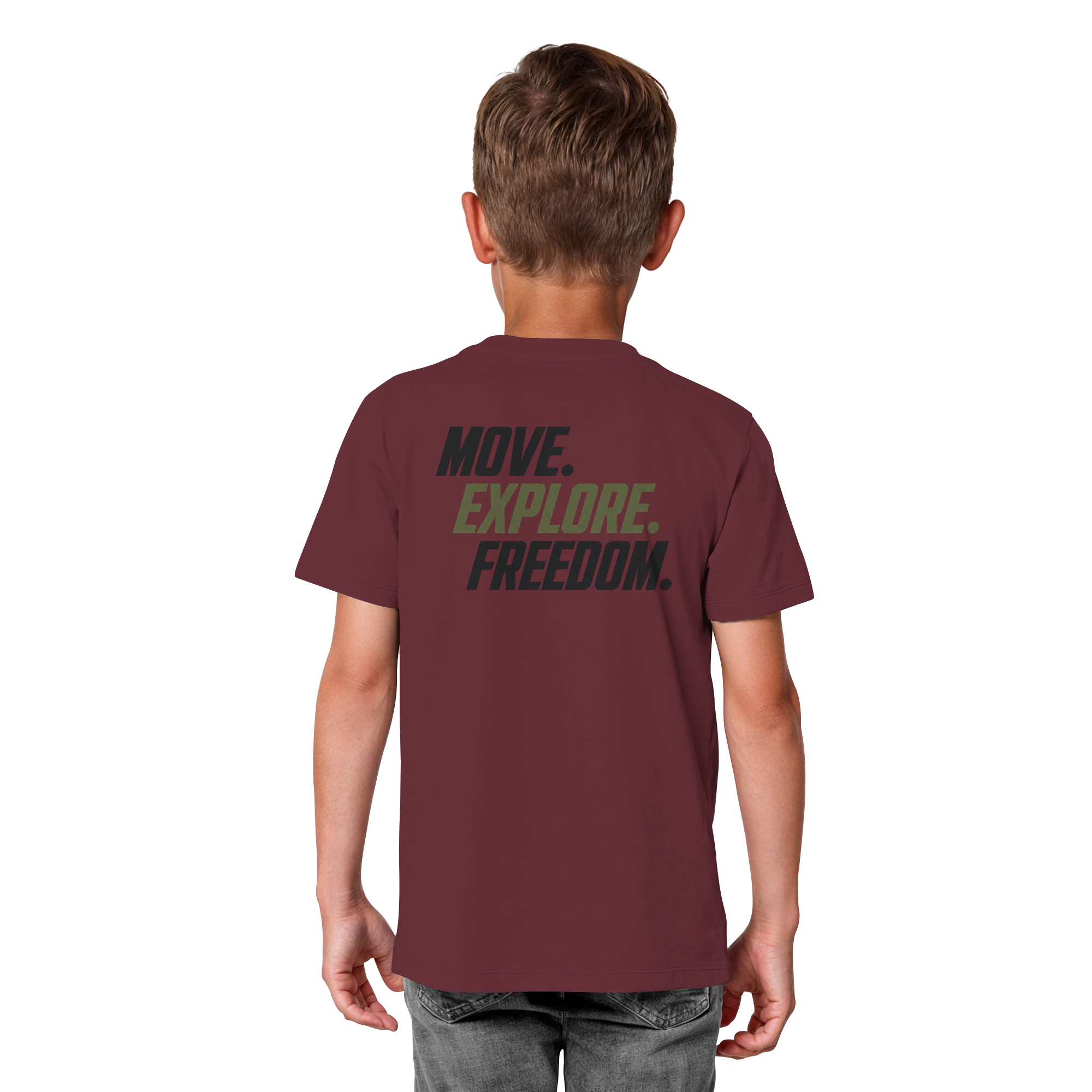 Kids T-Shirt - Move.Explore.Freedom