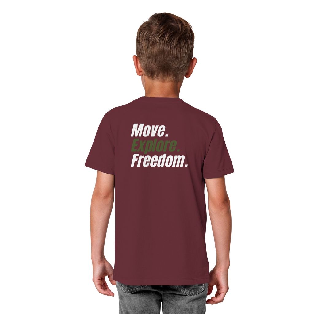 Kids T-Shirt - Move.Explore.Freedom