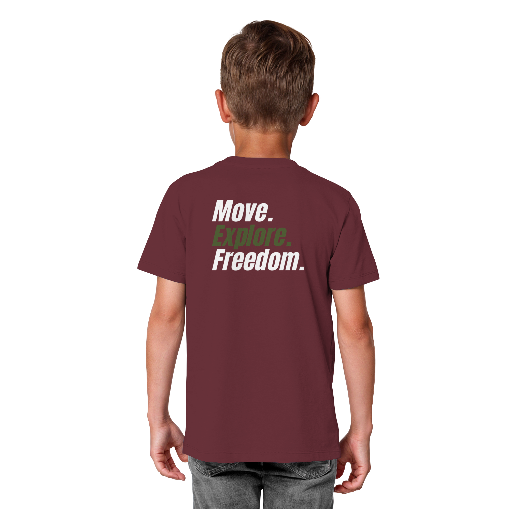 Kids T-Shirt - Move.Explore.Freedom
