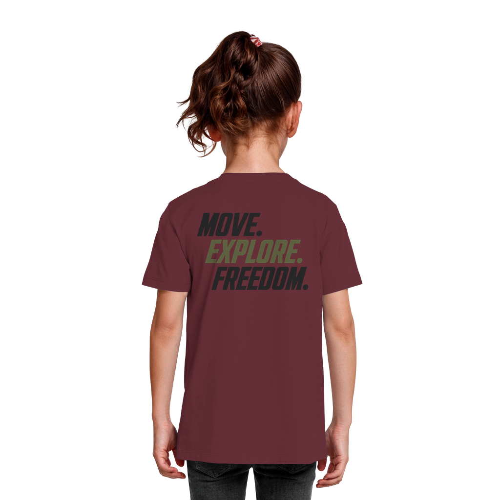 Kids T-Shirt - Move.Explore.Freedom