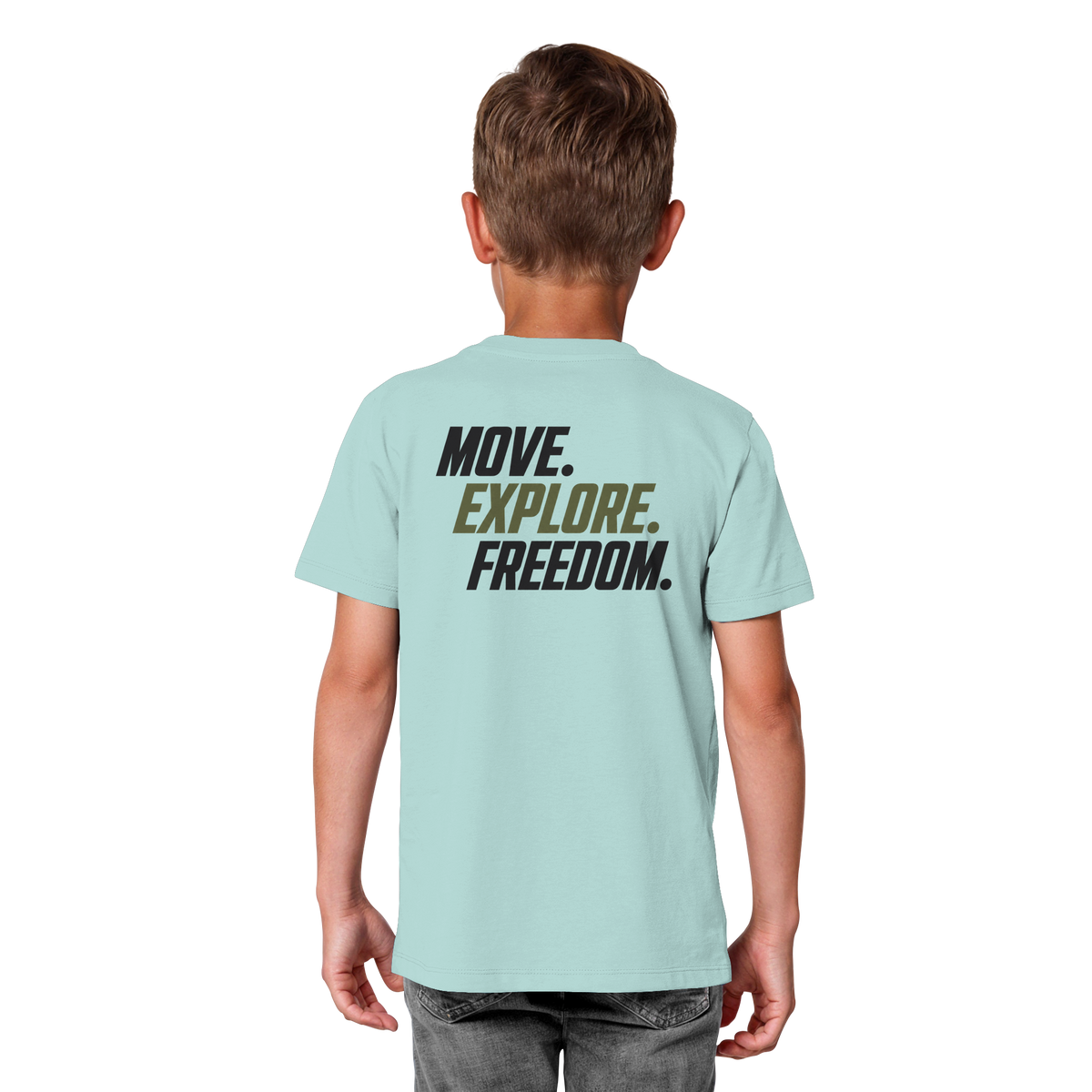 Kids T-Shirt - Move.Explore.Freedom