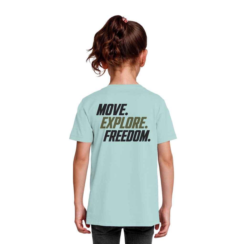 Kids T-Shirt - Move.Explore.Freedom