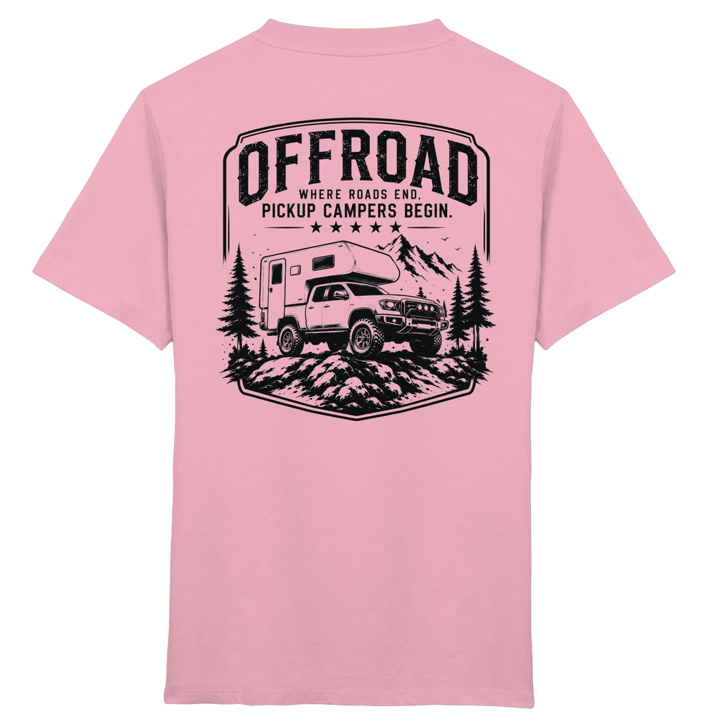 Offroad Camper Kids T-Shirt - Where Roads End