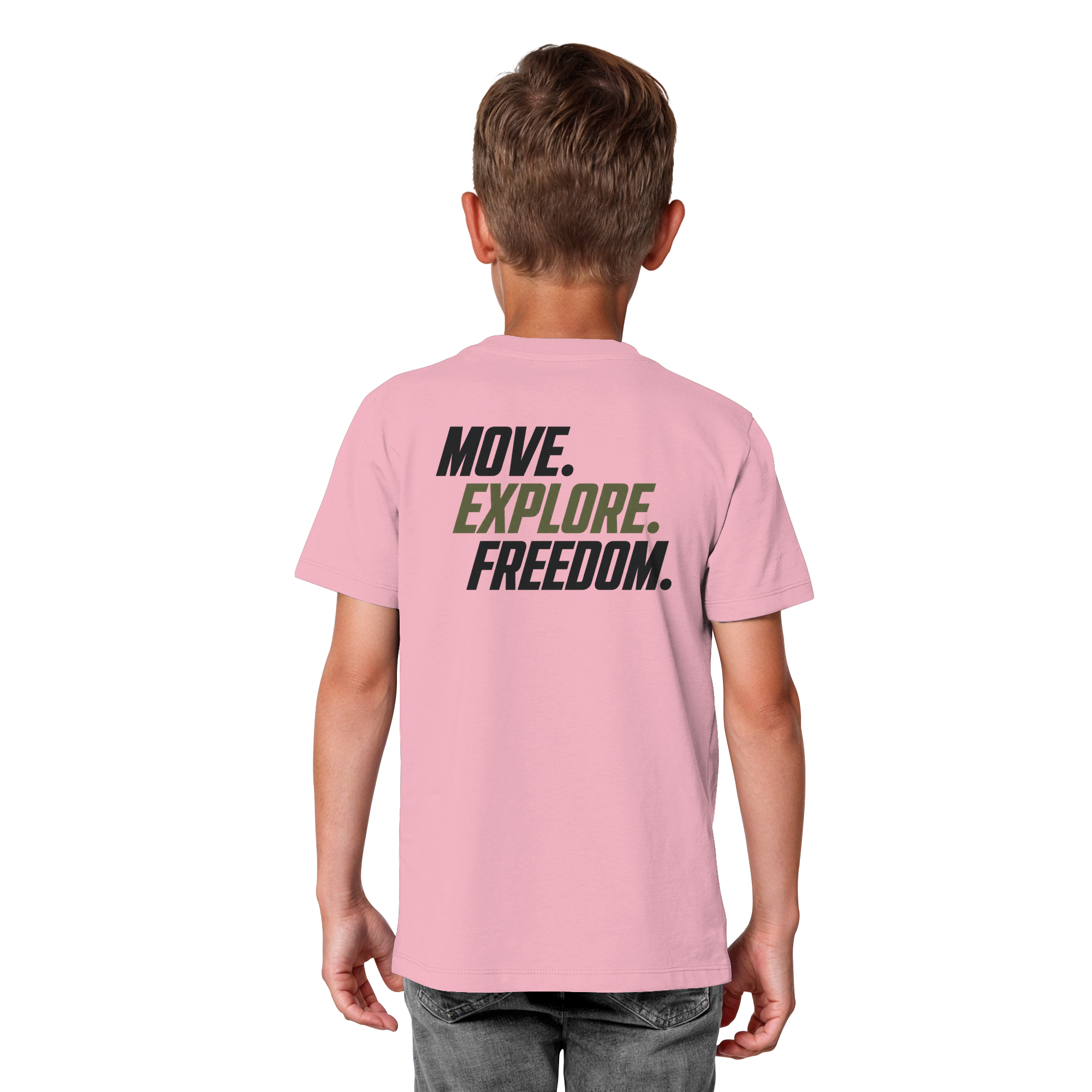 Kids T-Shirt - Move.Explore.Freedom