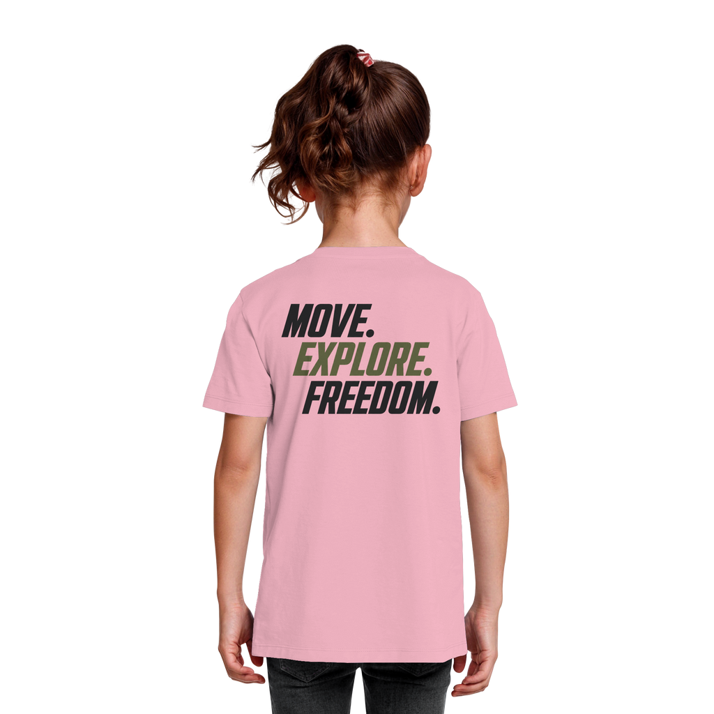 Kids T-Shirt - Move.Explore.Freedom
