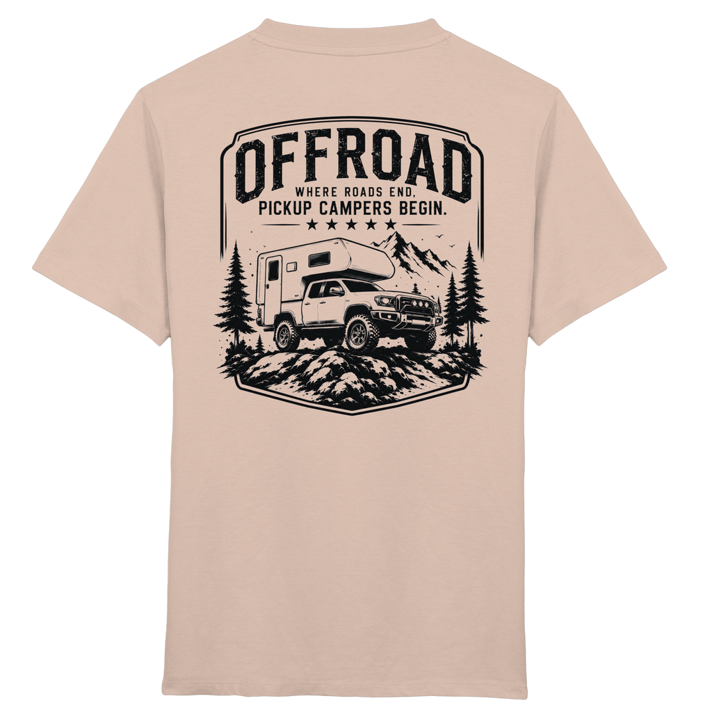 Offroad Camper Kids T-Shirt - Where Roads End