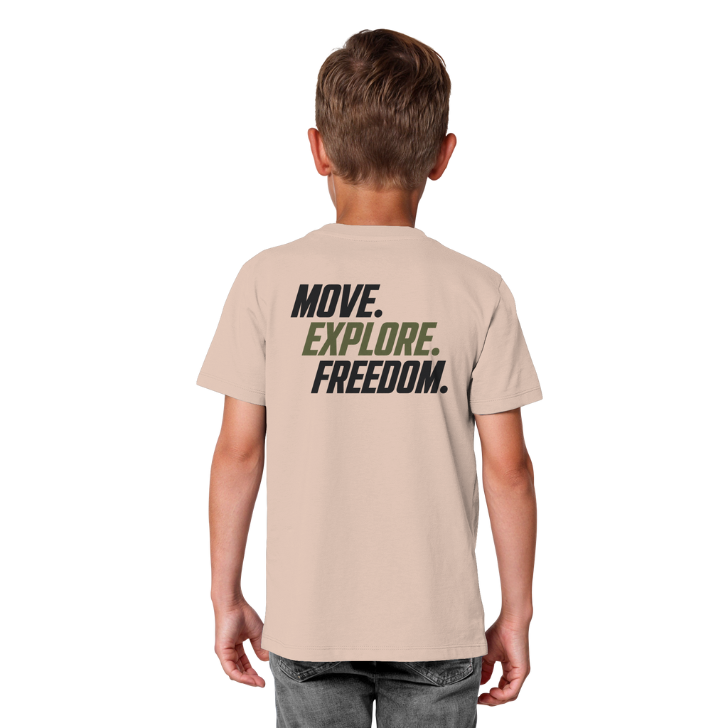 Kids T-Shirt - Move.Explore.Freedom