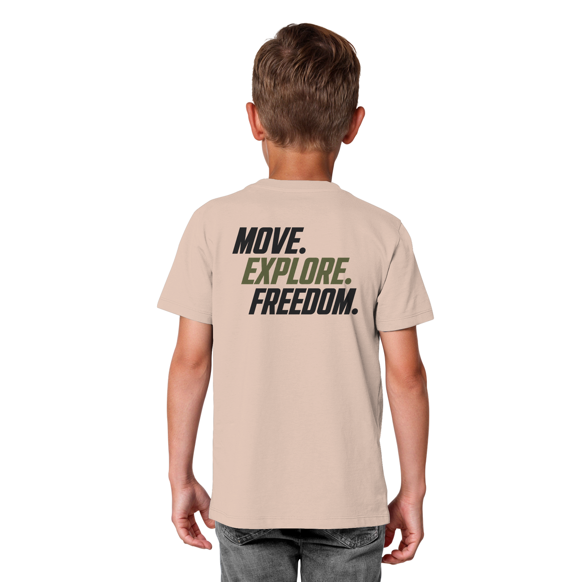 Kids T-Shirt - Move.Explore.Freedom