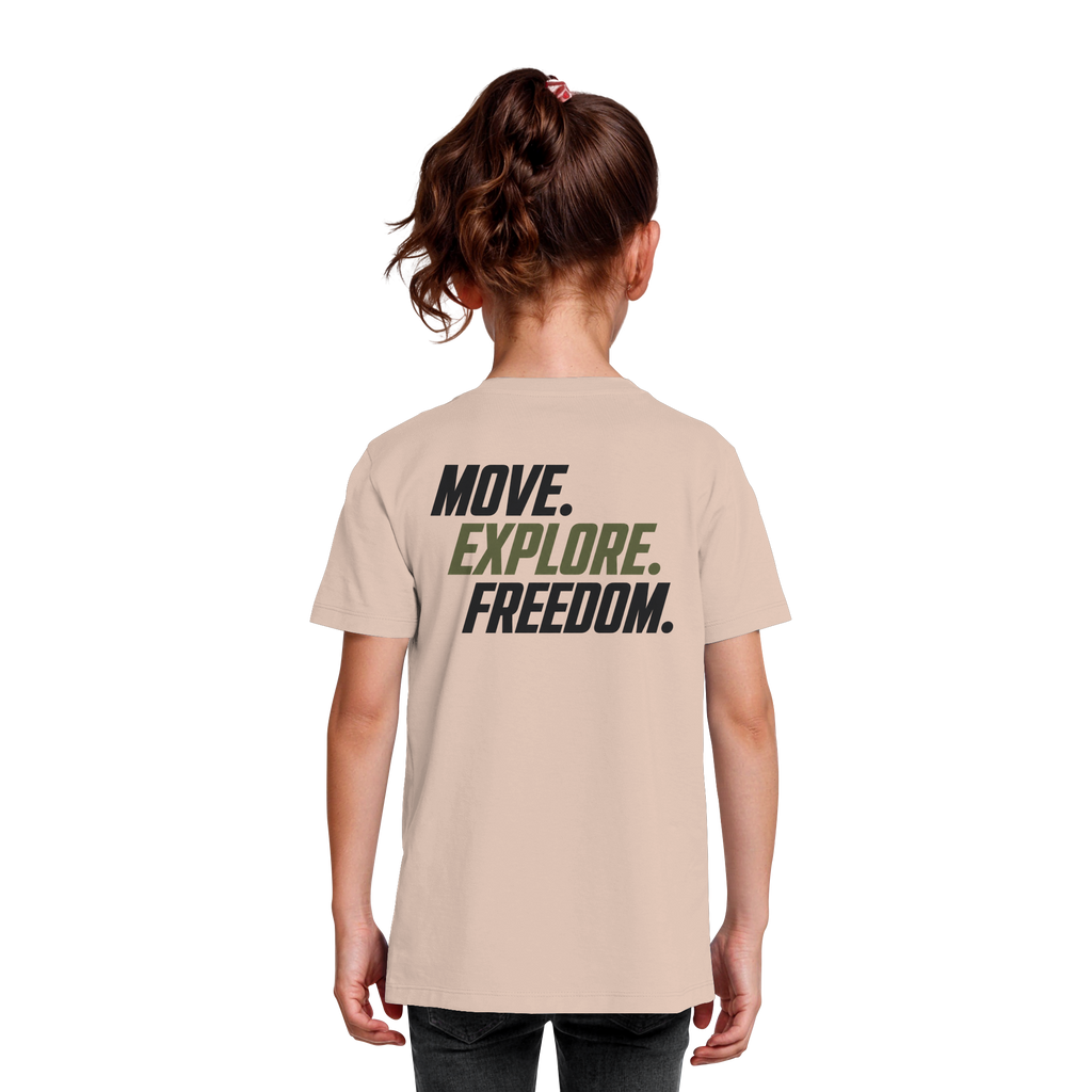Kids T-Shirt - Move.Explore.Freedom