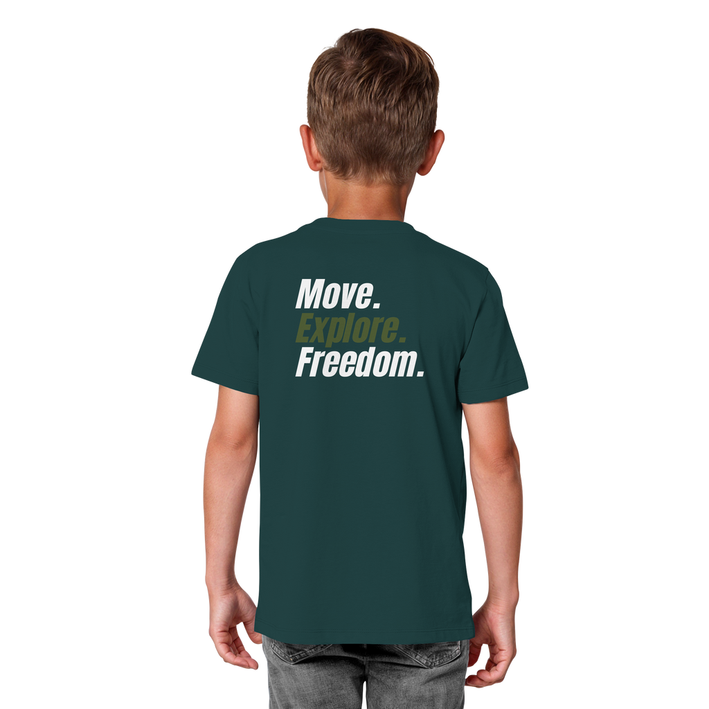 Kids T-Shirt - Move.Explore.Freedom