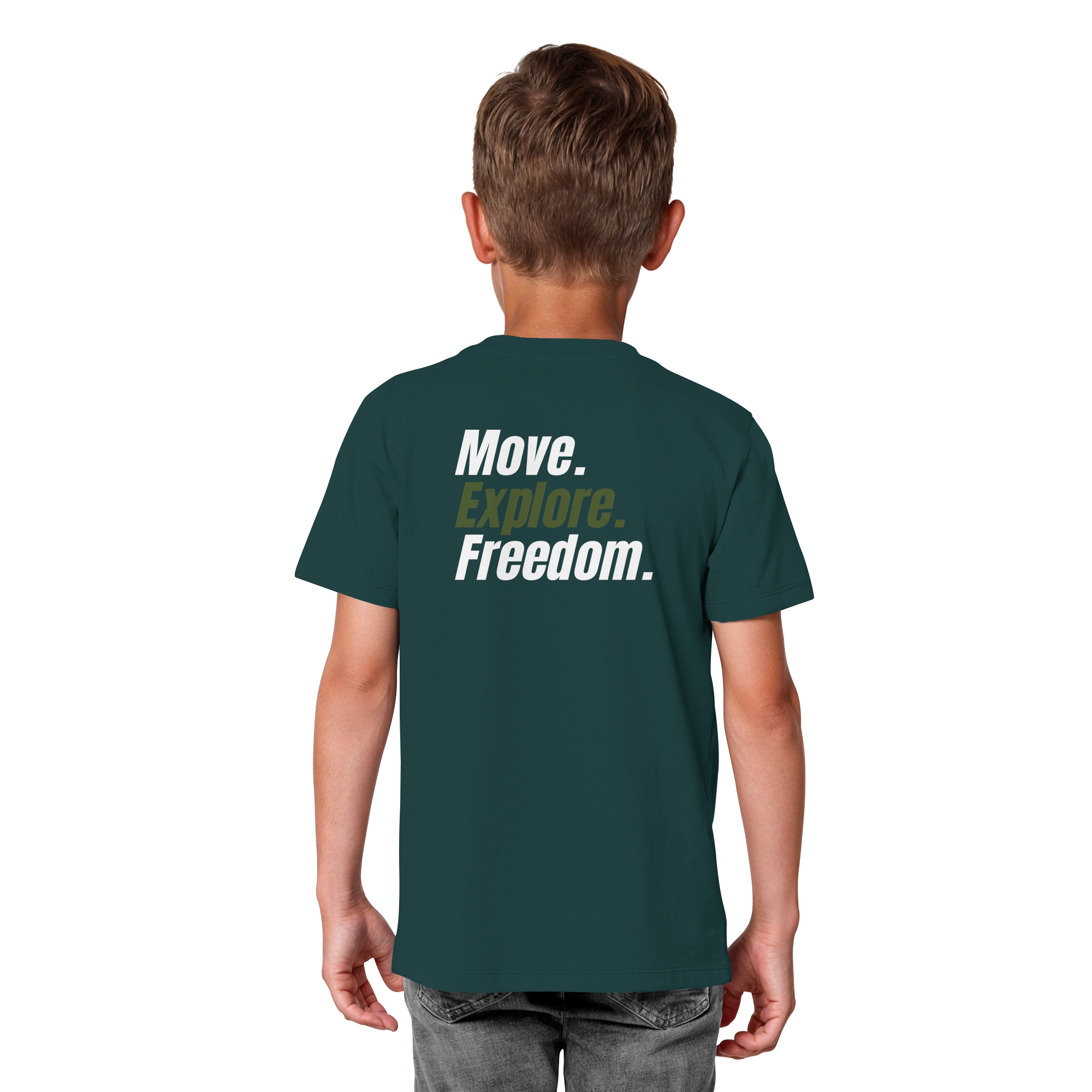Kids T-Shirt - Move.Explore.Freedom