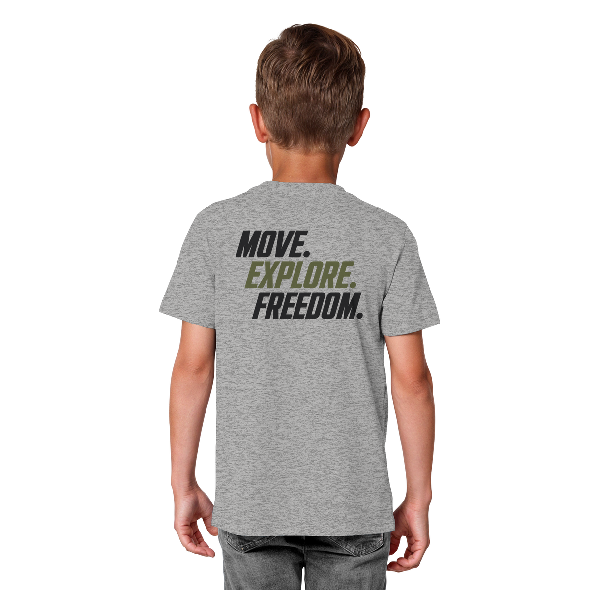 Kids T-Shirt - Move.Explore.Freedom