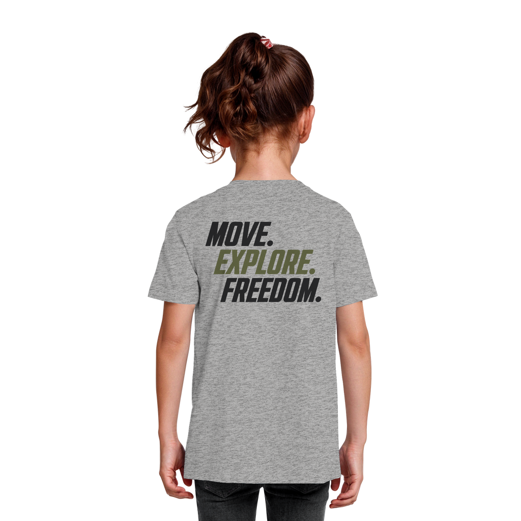 Kids T-Shirt - Move.Explore.Freedom