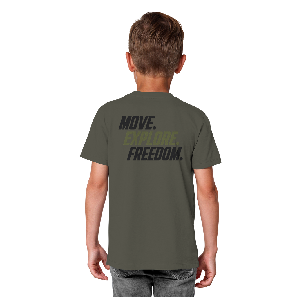 Kids T-Shirt - Move.Explore.Freedom