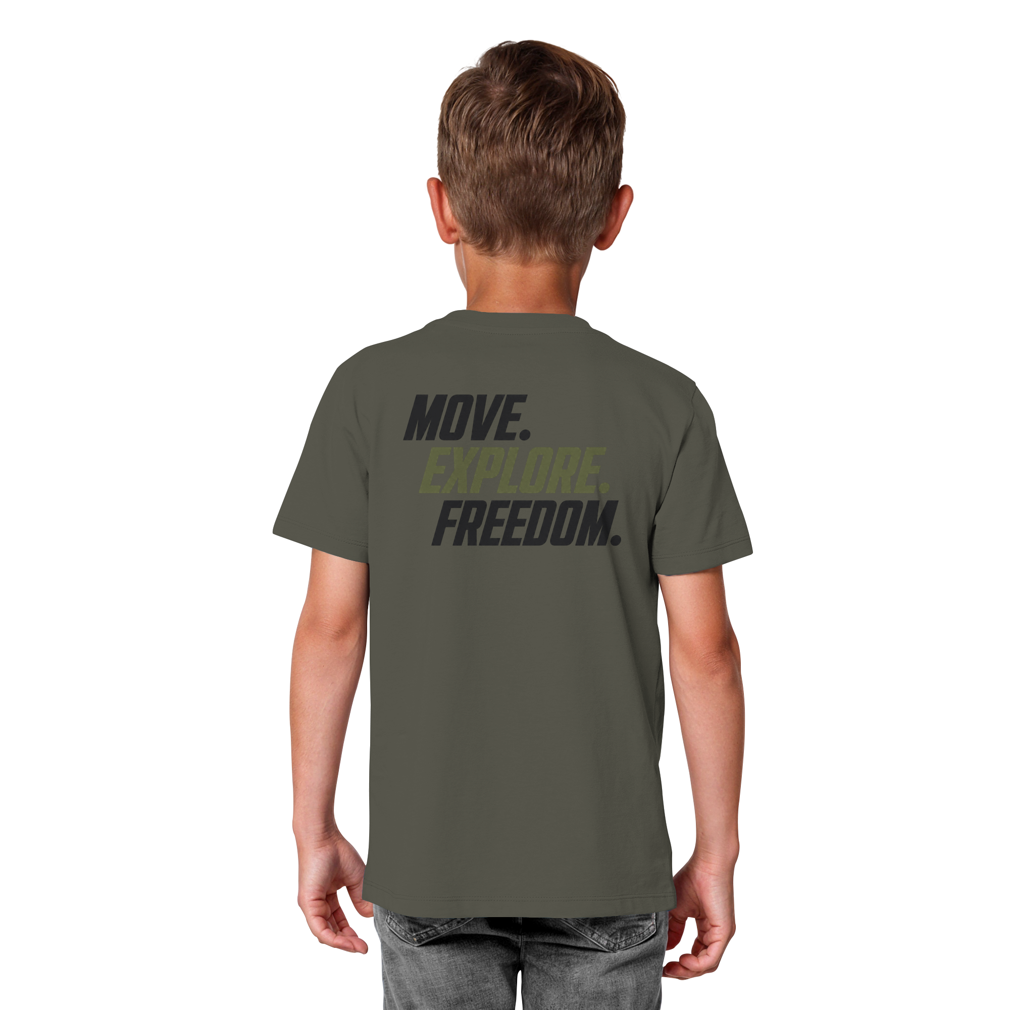 Kids T-Shirt - Move.Explore.Freedom