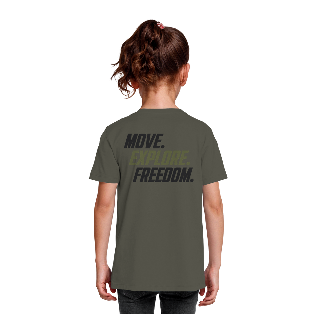 Kids T-Shirt - Move.Explore.Freedom