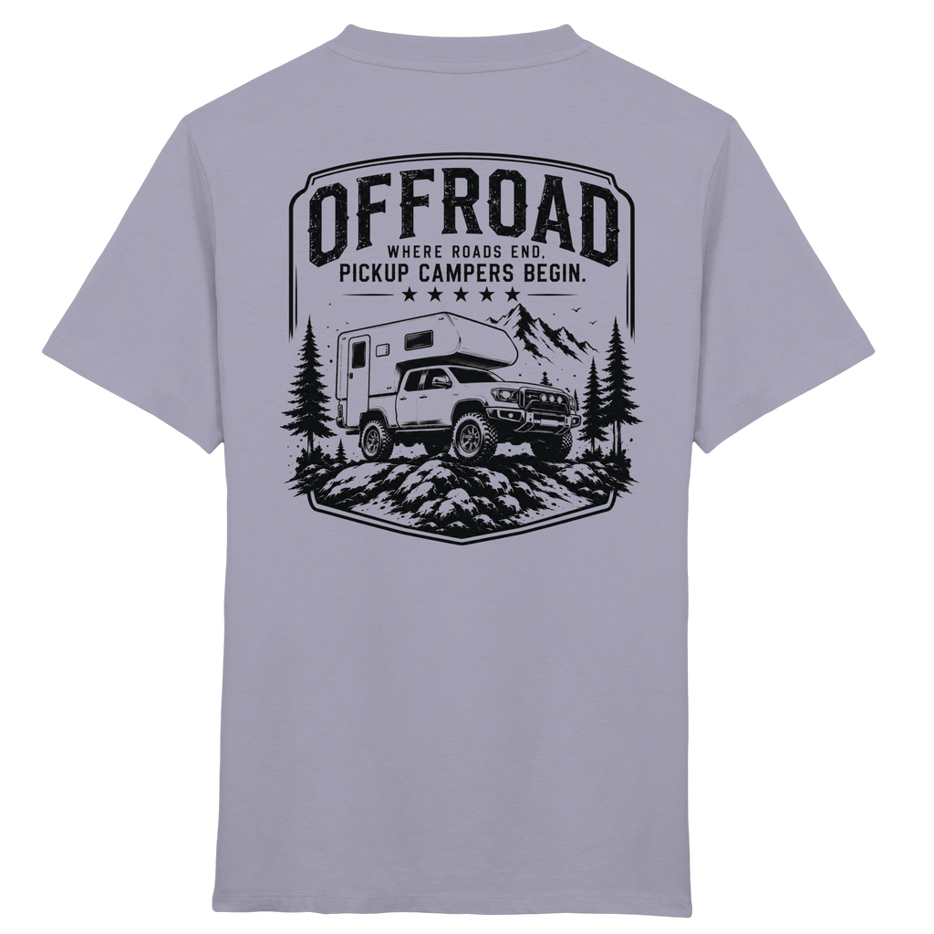 Offroad Camper Kids T-Shirt - Where Roads End