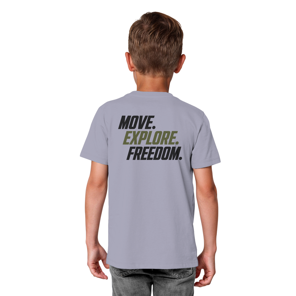 Kids T-Shirt - Move.Explore.Freedom