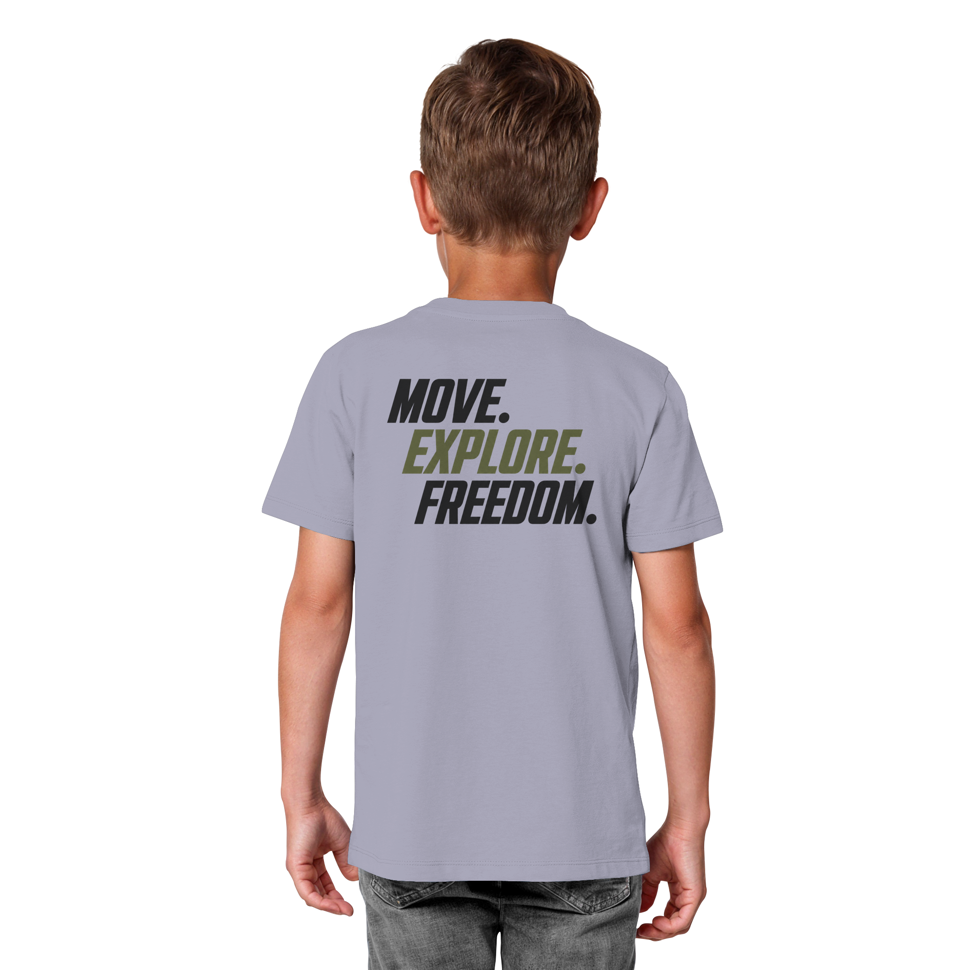 Kids T-Shirt - Move.Explore.Freedom