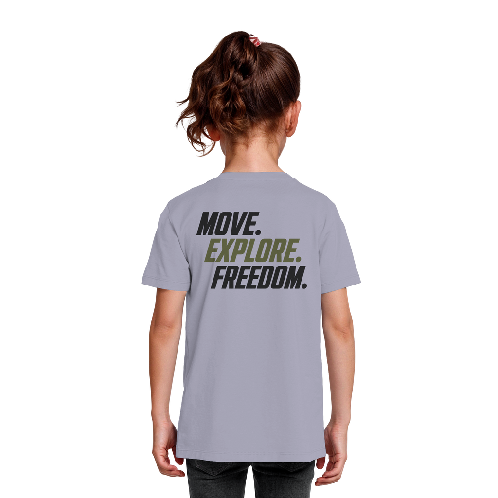 Kids T-Shirt - Move.Explore.Freedom