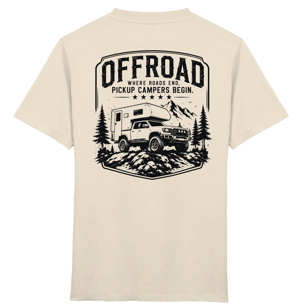 Offroad Camper Kids T-Shirt - Where Roads End