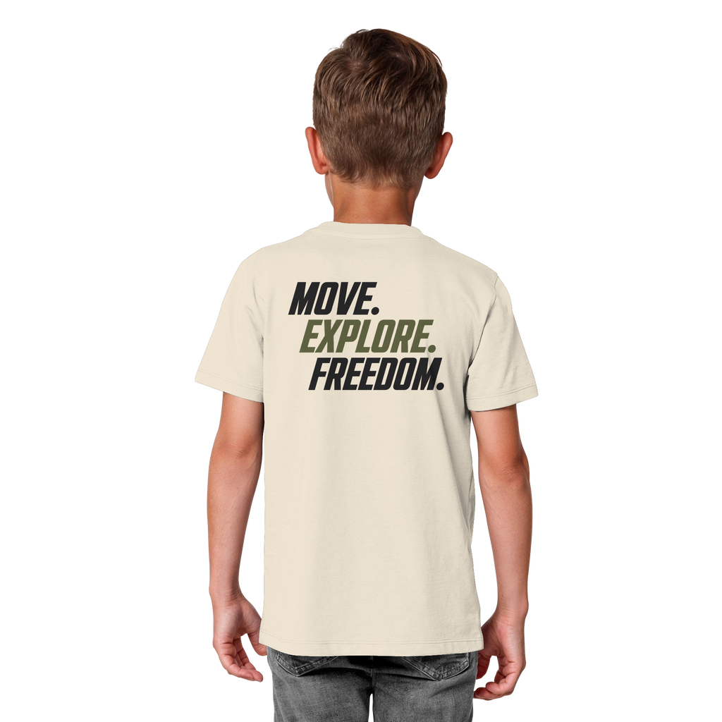 Kids T-Shirt - Move.Explore.Freedom