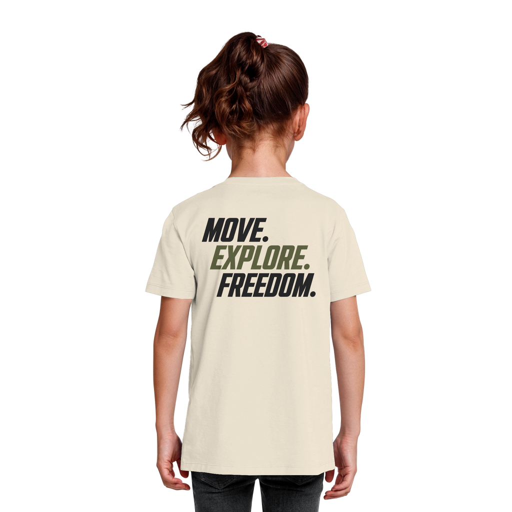 Kids T-Shirt - Move.Explore.Freedom