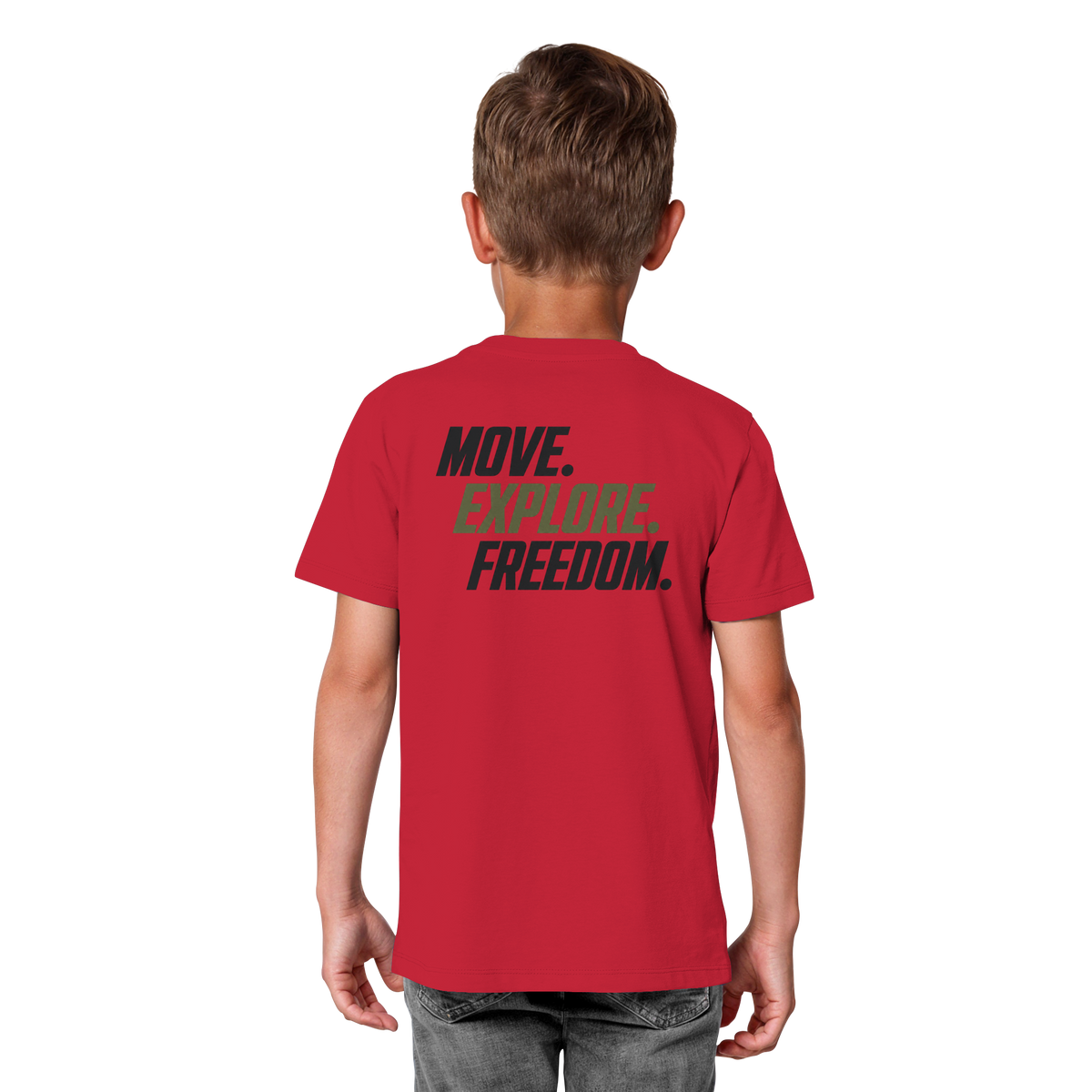 Kids T-Shirt - Move.Explore.Freedom