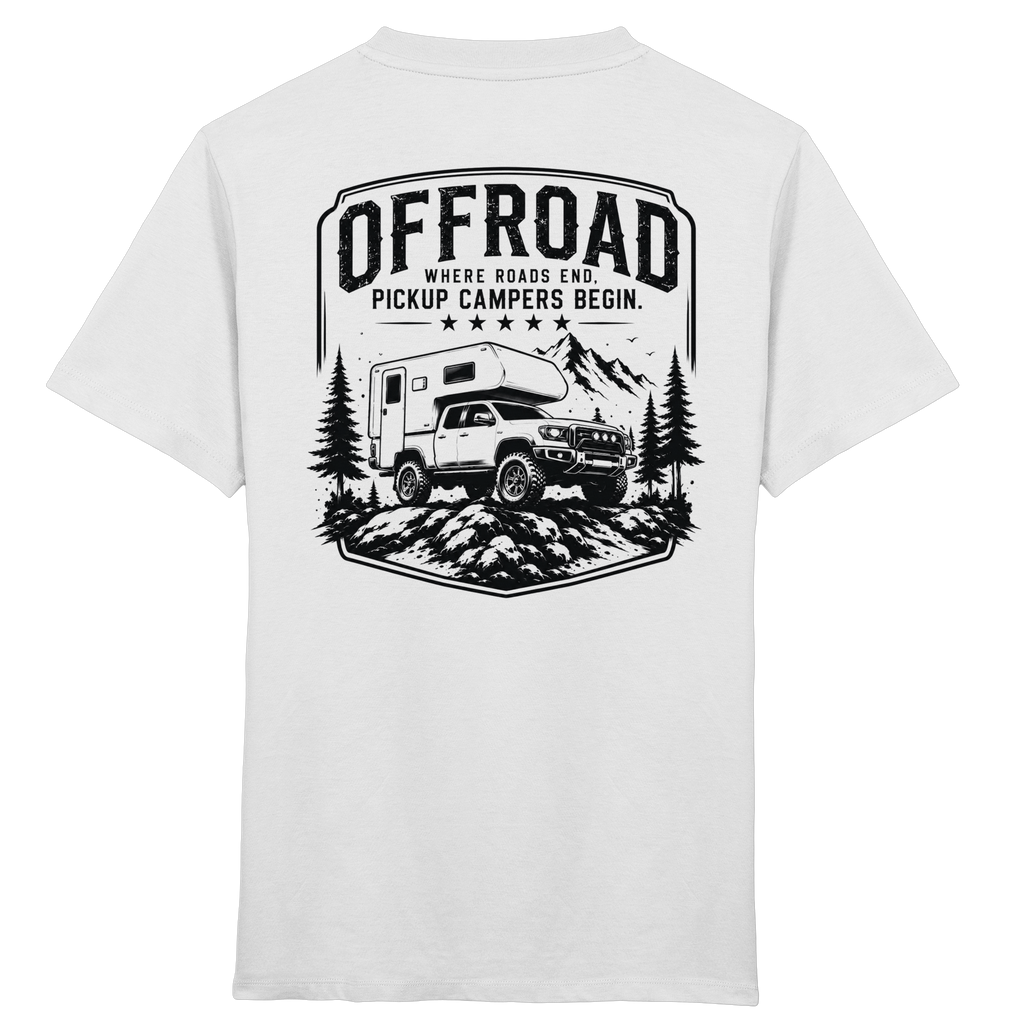 Offroad Camper Kids T-Shirt - Where Roads End