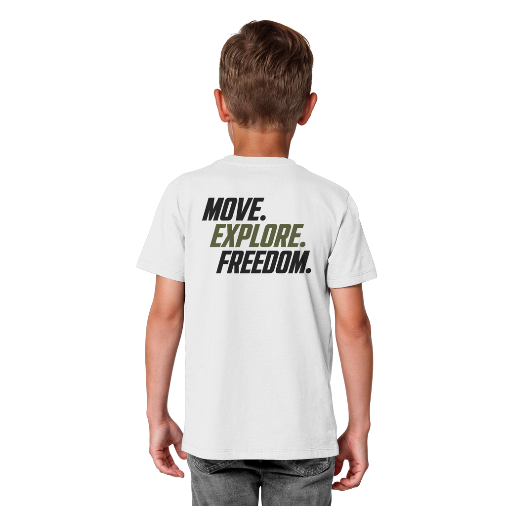 Kids T-Shirt - Move.Explore.Freedom